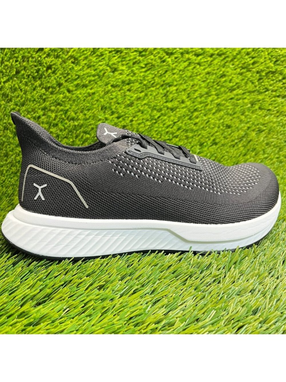 Flux Adapt Runner Black Womens Size 9 Mens 7.5 Athletic Knit Shoes Sneakers